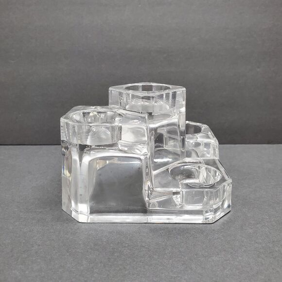 PartyLite Crystal Castle Five (5) Tier Votive Tea Light Candle Holder - Picture 4 of 7